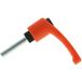 Rs Pro - Levier de serrage M8 mâle L. 40mm (paquet de 2)