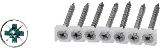 pgb-Europe PGB-FASTENERS Spaanplaatschroef band VZK-Z Ø 4x50 Zn