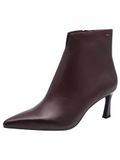 Tamaris Dames Enkellaarsje 1-25320-47 537 Rood Leer Maat 35 EU
