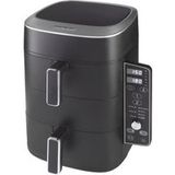 SILVERCREST Friteuse à air chaud tour SHFDV 2470 A1, 2x 4,75 l.