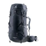 Deuter Aircontact Lite 45 + 10 SL Sac à dos de trekking pour femmes, noir-graphite, 45+10 L, Minimaliste