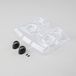 LOS LOS230020 Interieur Set met Helmen Clear Baja Rey RC Voertuig Onderdelen