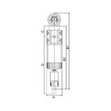 RIEGLER 101551-429.2612 voorfilter met drukmanometer, 2 µm, G 2, 1 st.
