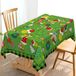 Hafangry Grinchmas Tafelkleed Buffalo Plaid Check Kerst Winter Vakantie Party Decoratie Rechthoekige Keuken Eetkamer Home Decor 60 × 84 inch