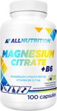 ALLNUTRITION Citrate de magnésium + B6, 100 gélules
