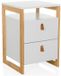 hjh LIVING TAROLO III Bijzettafel Wit