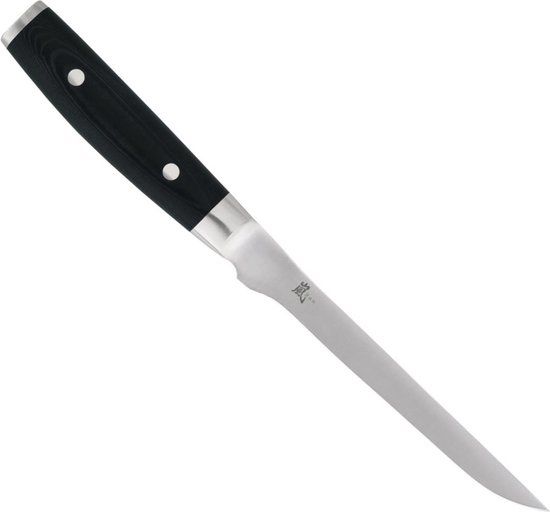 Yaxell Ran Fileermes flexibel 18 cm - Zwart/Zilver