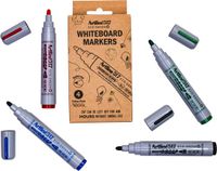Artline Whiteboardmarker 517 eco rond medium assorted 12 stuks