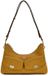 GUESS Blake Convertible Shoulder Bag Topaz Logo mosterdgeel