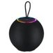 Umbro Enceinte Bluetooth, enceinte sans fil et portable, mini, avec lumière, 20 x 20 x 18 cm, noir