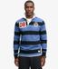 Superdry Homme Polo Monogram Stripe Coupe Décontractée Navy Taille: Xxl