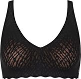 Sloggi Dames Zero Feel Bliss Soft Bra, zwart, L Grote maten