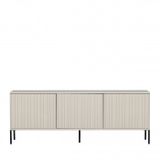 Drawer WOOOD New Gravure TV Meubel - Grenen - Dust - 150cm