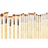 JESSUP - T145 Professionele Bamboe Make-up Kwasten Set - 20 Stuks Synthetisch Haar - Goud