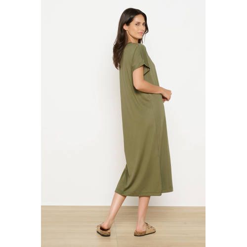 LOLALIZA Zomerjurk Kaki