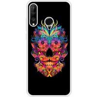 P30 Lite Carnival-masker Siliconen hoesje
