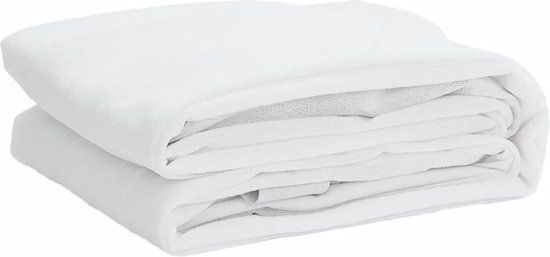 vidaXL Matrasbeschermer waterdicht 140x200 cm wit