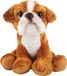 Suki Gifts Boxer hond knuffel - 13 cm - pluche - speelgoed - knuffeldier - hondenknuffel - huisdieren
