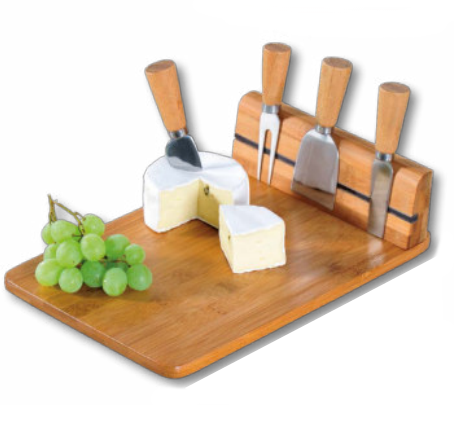 KESPER 58641 Bamboo Snijplank - 30 x 20 x 8 cm - Rechthoekig - Hout