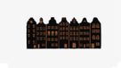 Esschert Design Paillasson - Noir/Naturel - 75x45cm