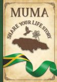 Muma Share Your Life Story: Jamaica Collection for a Mother’s life story, guided prompt journal. Numbered pages, family chart, organized sections includes corner bookmarks. Family heirloom gift.