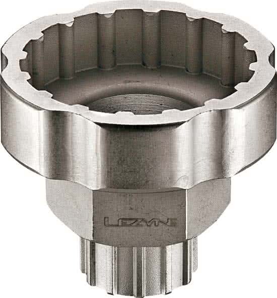 Lezyne EXBBT-CLT Tool - Bracket/Casette afnemer - RVS - Grijs