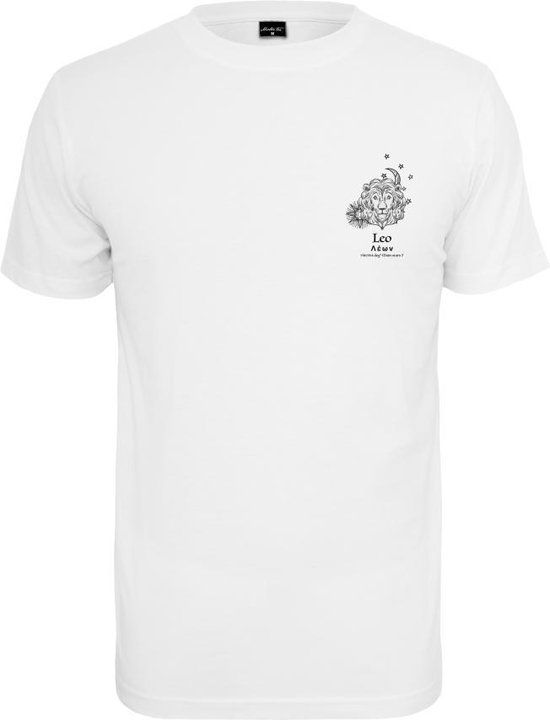 Mister Tee Astro Leo Heren T-shirt - Wit - L