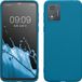 kwmobile telefoonhoesje geschikt voor Motorola Moto E13 - Back cover in Caribisch blauw