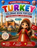 Turkey Coloring Book for Kids