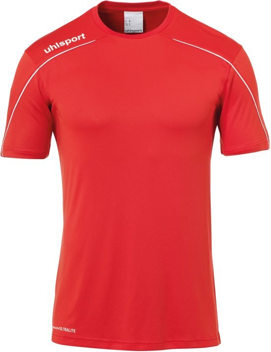 Uhlsport Stream 22 Teamshirt Heren Sportshirt - Maat XL - Mannen - rood/wit