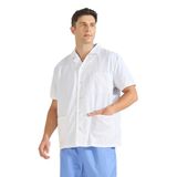 MISEMIYA - Uniseks laboratoriumjas - Witte laboratoriumjas voor heren - Medische jas voor dames - Laboratoriumjas voor heren Q8165, Wit.