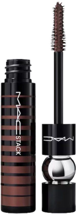 MAC Cosmetics - Stack Mascara Mega Brush - Zwart/Bruin - 12ml