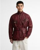 Barbour Distressed 90th Anniversary A7 bordeauxrode manteau