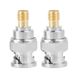 Shenzhen Haorui Industrial Technology Co., Ltd. BNC Mannelijk Naar SMA Vrouwelijk RF Coaxiale Adapter - Set van 2