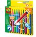 SES Creative – Ik Leer – Driehoek Grip Stiften – 12 Stiften – Ergonomische Grip – Goed Uitwasbaar – Vanaf 3 jaar