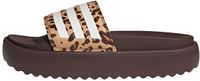 adidas Sportswear adilette Platform Badslippers - Dames - Bruin