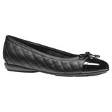 GEOX ANNYTAH DAMES Ballerina's - Zwart - Maat 37,5