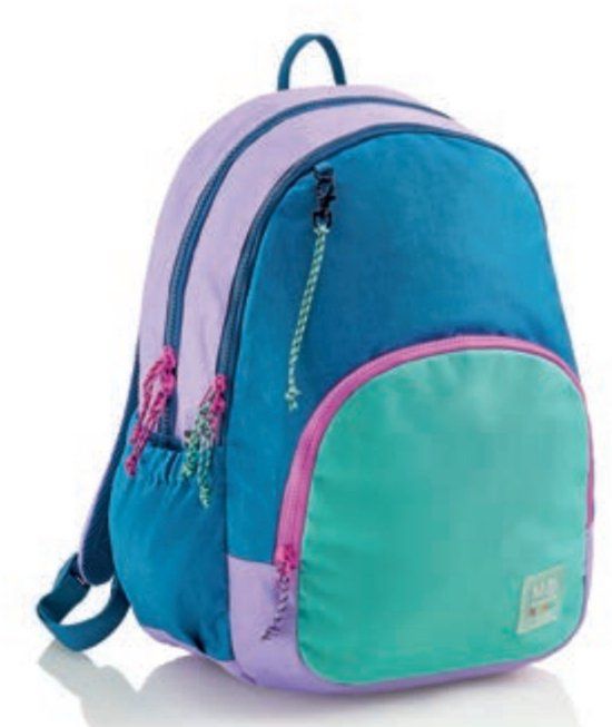 MIQUELRIUS Rucksack Triple Oslo Recy 3 Fächern lila