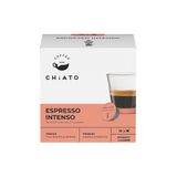 CHiATO Koffiecapsules compatibel met NESCAFÉ® Dolce Gusto® Espresso Intenso, 16 st.