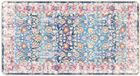vidaXL Vloerkleed wasbaar 80x150 cm meerkleurig