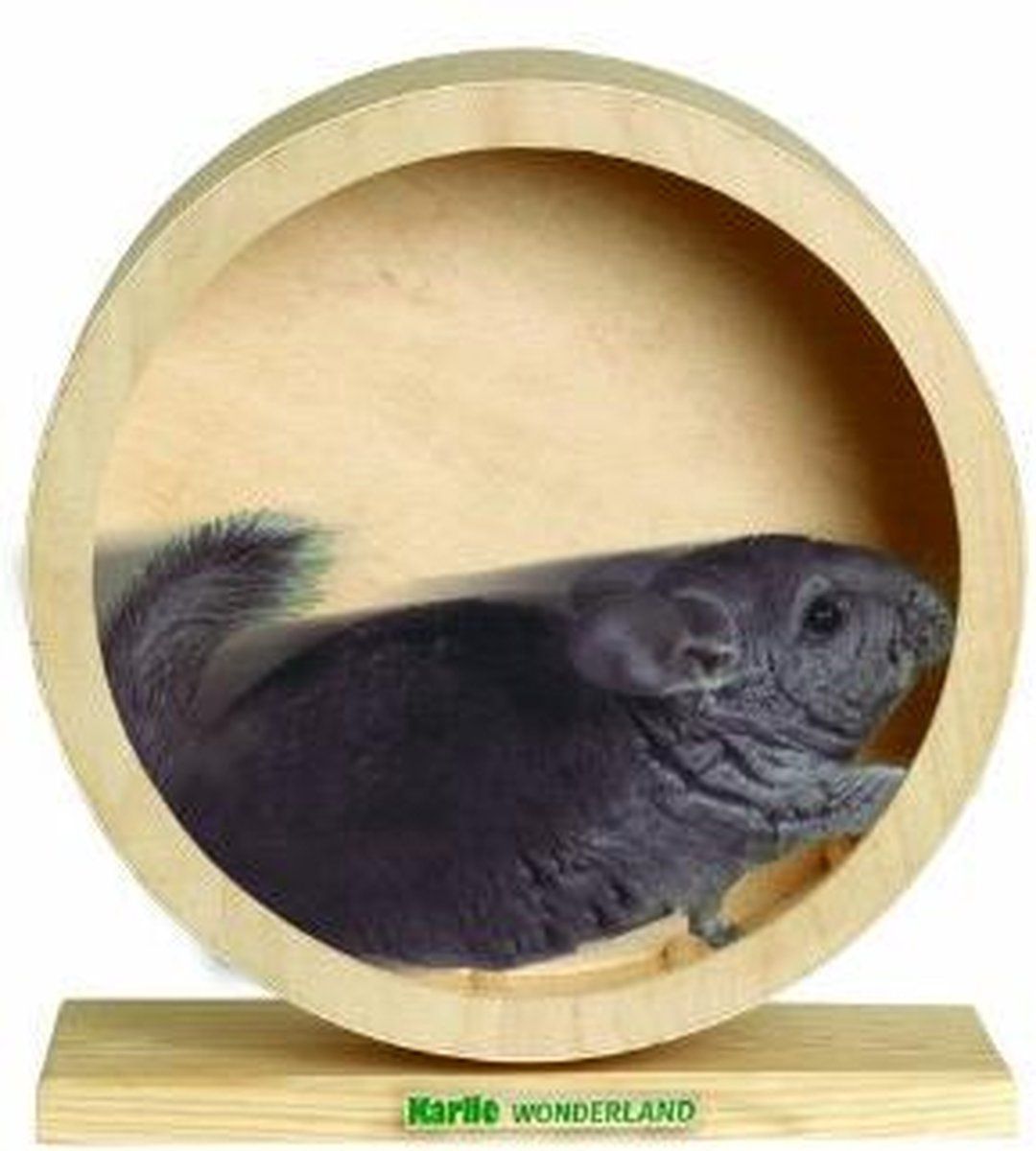 FLAMINGO Karlie Looprad Hout - 30cm - Bruin