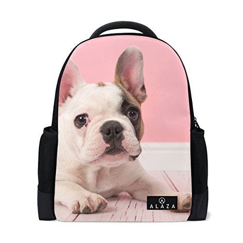 My Daily Mijn dagelijkse Franse Bulldog Puppy Rugzak 14 Inch Laptop Daypack Bookbag voor Travel College School