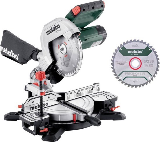 Metabo 610216900 Afkortzaag 1100 W 216 mm 30 mm