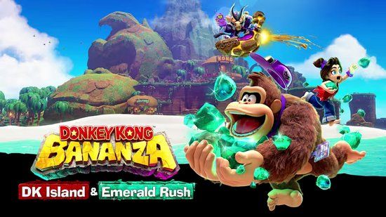 Nintendo digitaal Nintendo Donkey Kong Bananza: DK Island + Emerald Rush - Game uitbreiding - Nintendo Switch
