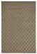 Mint Rugs Design viscose tapijt Danton in reliëf-look bruin, 80x250 cm