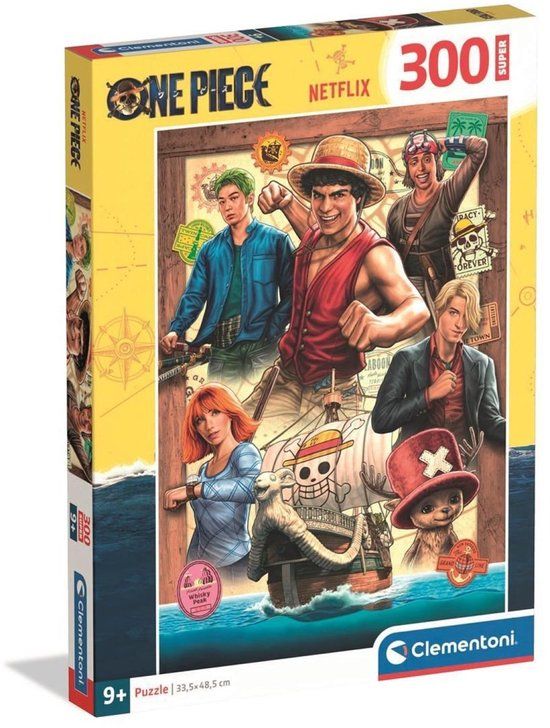 Clementoni One Piece Legpuzzel 300 Stukjes