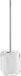 Gedy Chanelle wc-borstel, hars, wit, 8,6 x 10,6 x 45,7