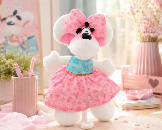 Top1Toys Diddl Diddlina pluche knuffel 20cm