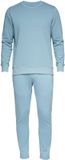 Ombre Set - Katoen - Lange Mouw - Effen Denimblauw M