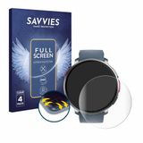 Savvies - Screenprotector voor Polar Vantage V3 - Folie Beschermfolie transparant volledig dekking 4 Stuks